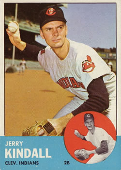 1963 Topps Baseball Cards      036      Jerry Kindall